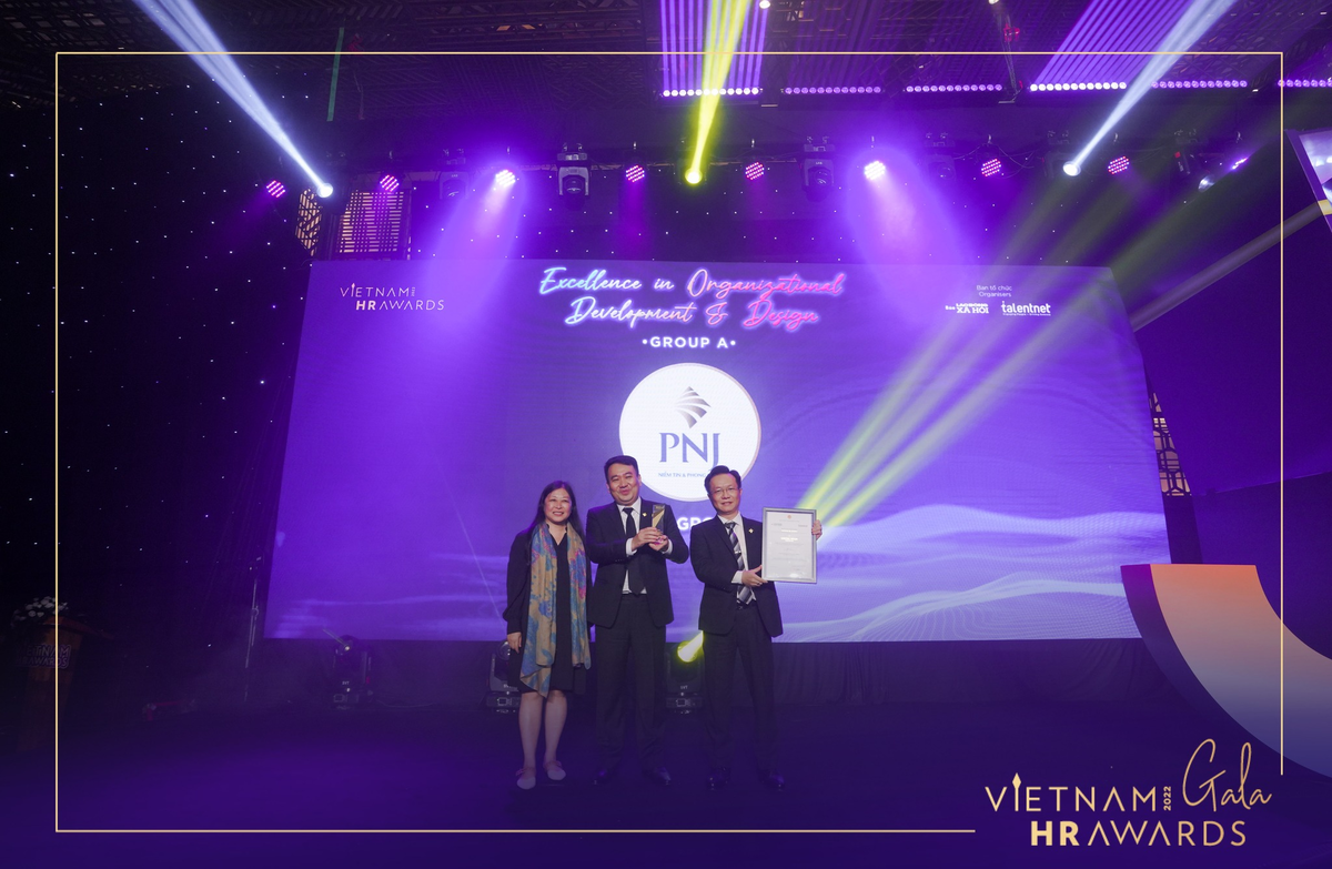 Vietnam HR Awards Gala 2022: Honor 15 Businesses That Bring Comprehensive Joy 45 PNJ Group