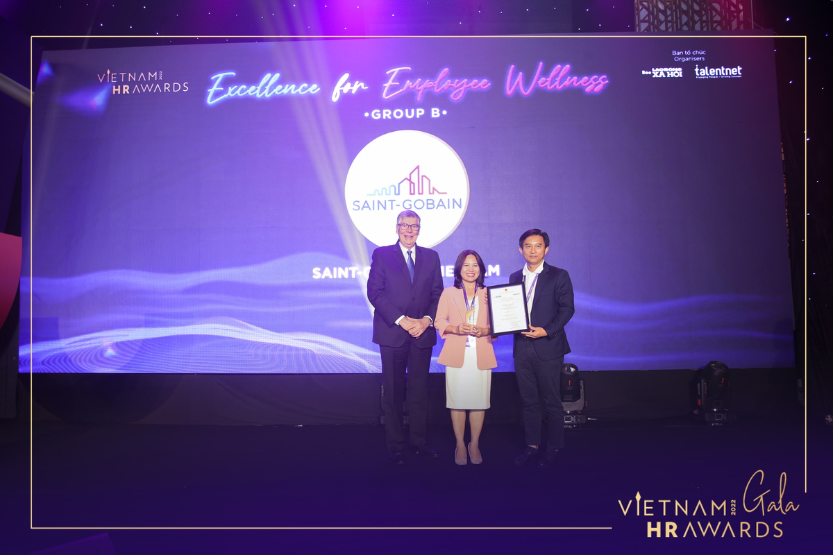 Vietnam HR Awards Gala 2022: Honor 15 Businesses That Bring Comprehensive Joy 47 Saint-Gobain Vietnam