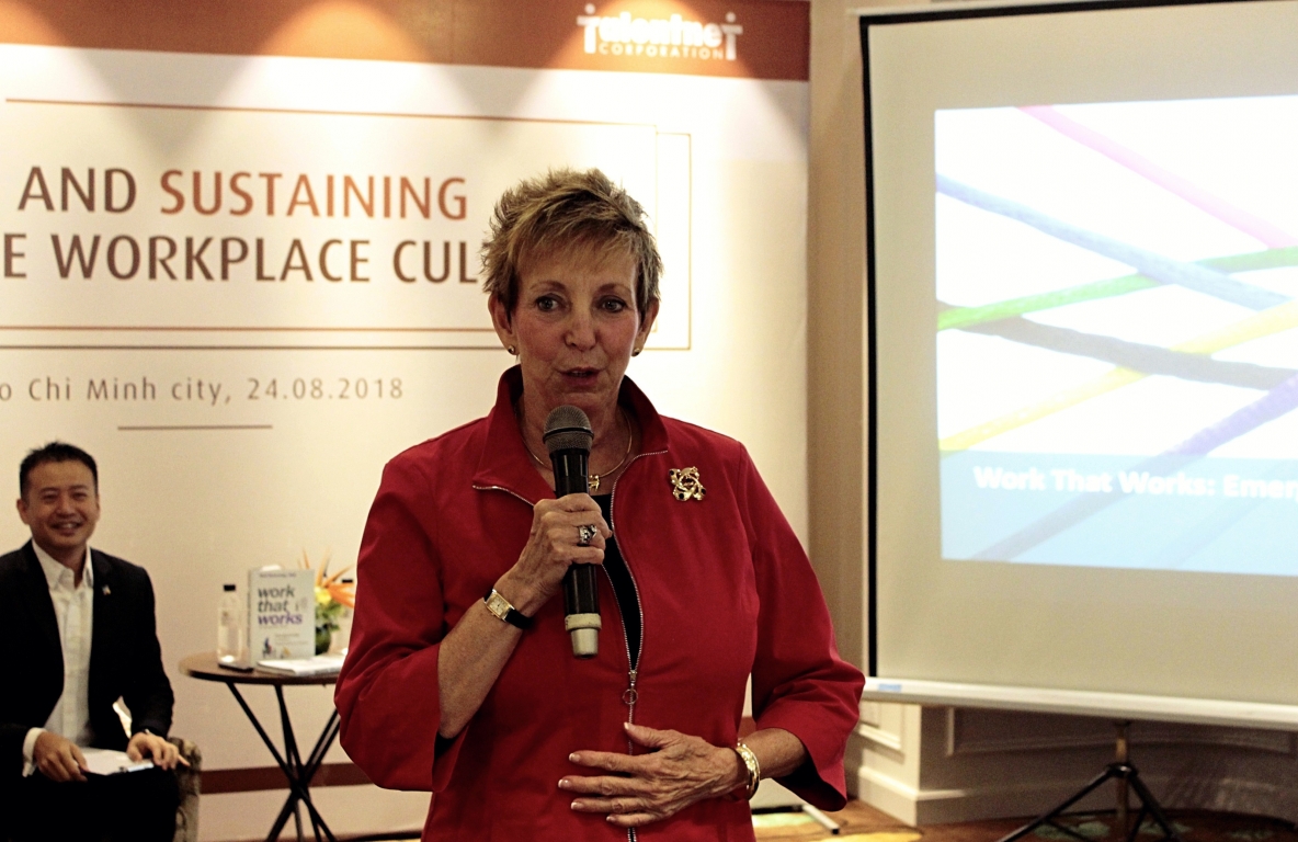 Talentnet - Emergenetics Event: Profound Insights Into The Future 4 Dr. Geil Browning, CEO of Emergenetics International