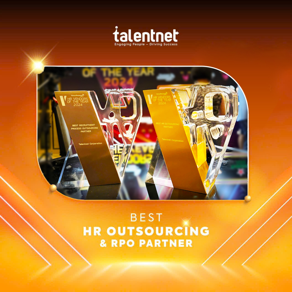 Talentnet Tỏa Sáng Với Hai Giải Thưởng Tại HR Vendors of the Year 2024 Singapore 6 BEST 2 GIAI 2