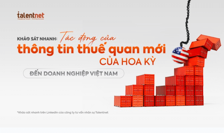 📈📈Thuế quan mới Hoa Kỳ đã ảnh hưởng như thế nào đến doanh nghiệp Việt Nam.

📊📊Cùng xem qua tác động và kế hoạch ứng phó của doanh nghiệp trước tình hình này qua báo cáo nhanh từ Talentnet: https://lnkd.in/gVFXrZKB