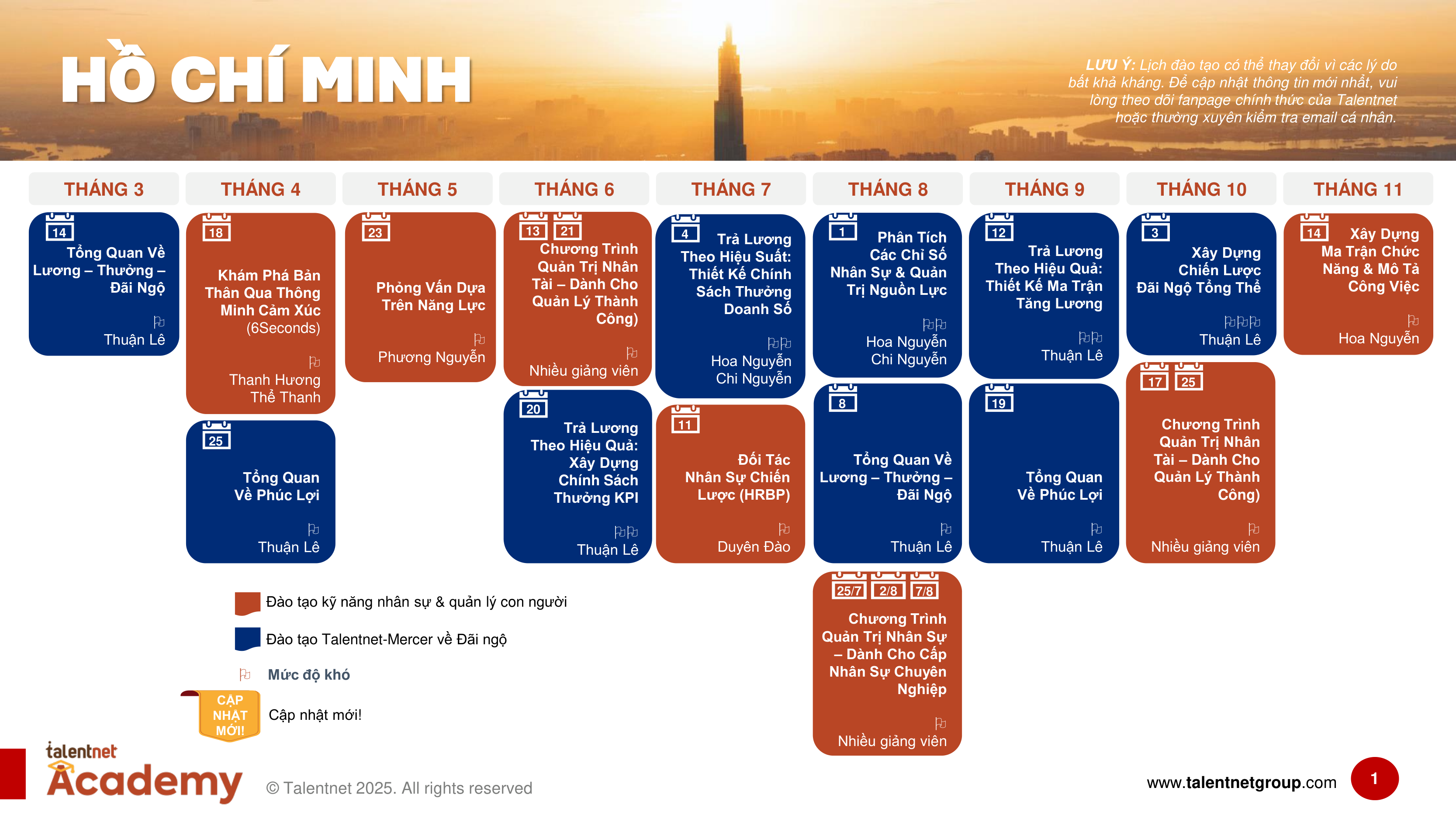 2025 Talentnet Academy Training Calendar_VN-HCMC (1)