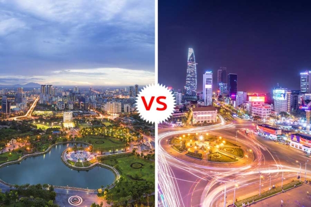 Mức lương trung bình ở TPHCM so với Hà Nội