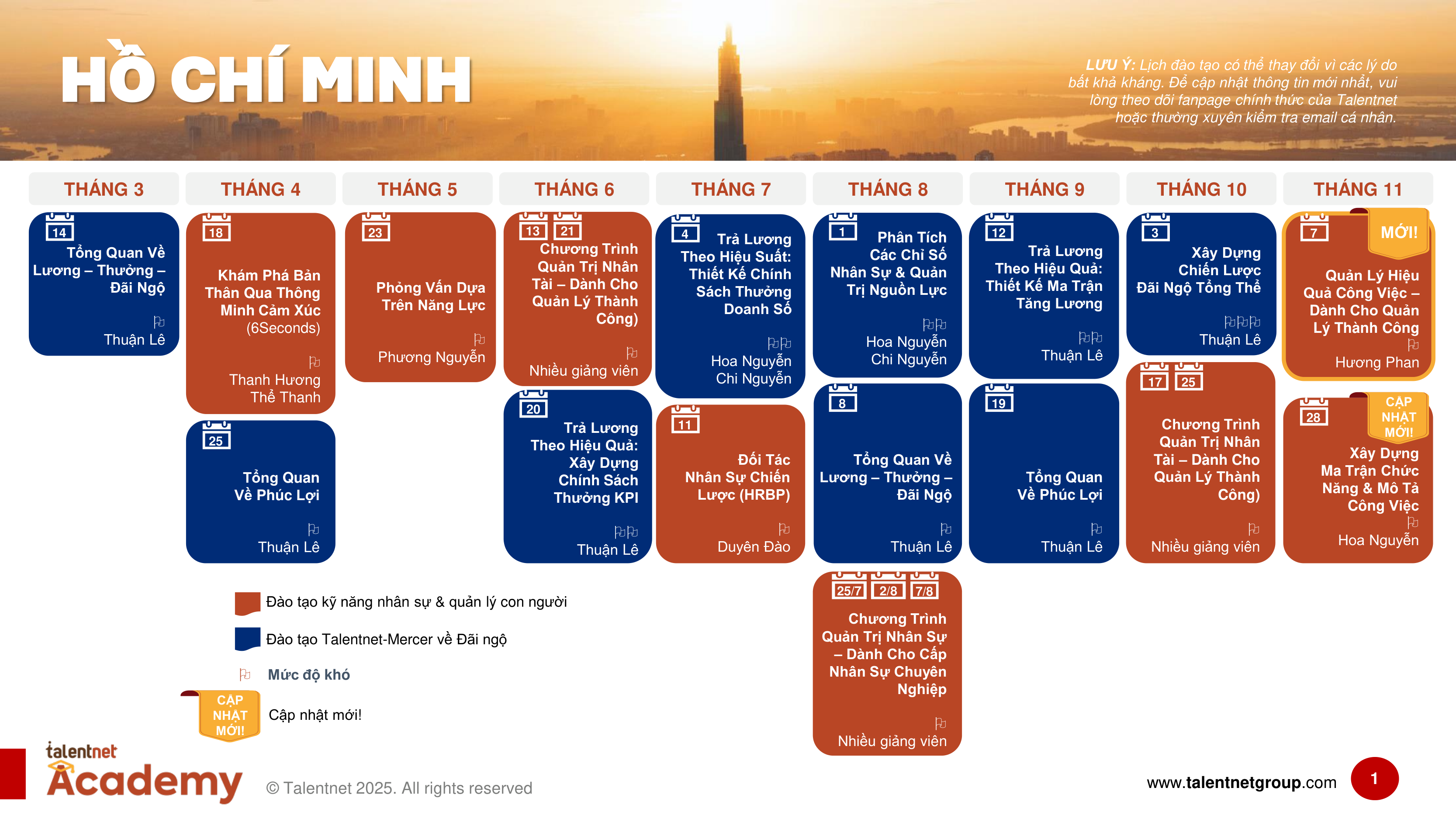 2025 Talentnet Academy Training Calendar_VN-HCMC (2)