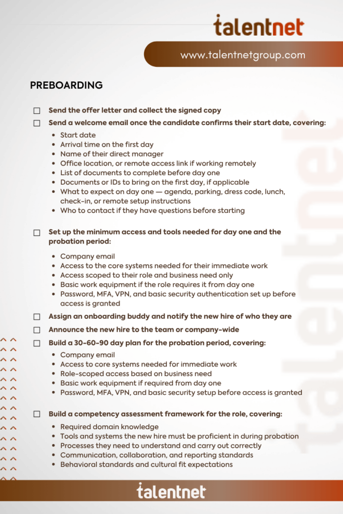 The 30–60–90 Day Onboarding Checklist That Helps Businesses Cut Turnover in Half 7 The Onboarding Checklist That Helps Businesses Cut Early Turnover in Half