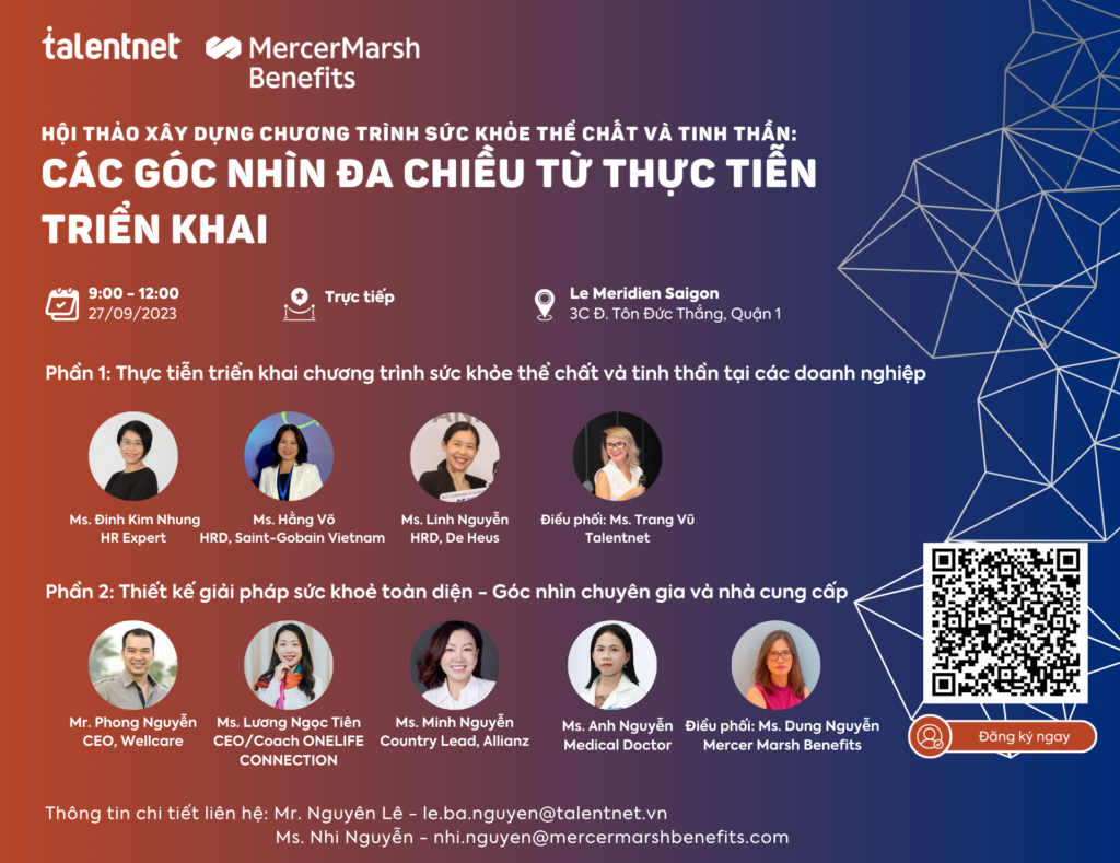 Hội Thảo Xây Dựng Chương Trình Sức Khỏe Thể Chất Và Tinh Thần: Các Góc Nhìn Đa Chiều Từ Thực Tiễn Triển Khai 3 Talentnet x Marsh Benefits event VIE updated 1