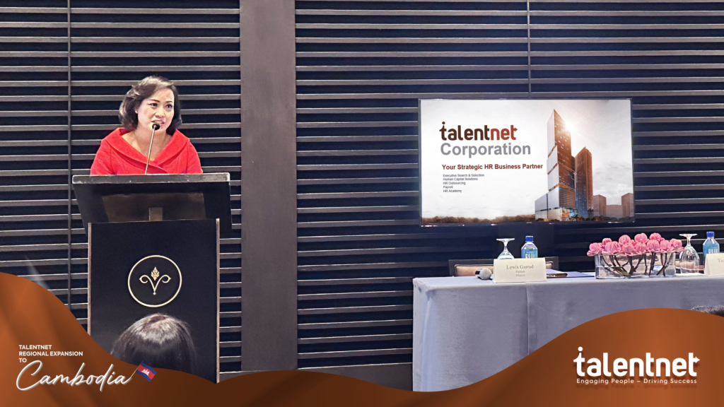 Talentnet Corporation Đồng Hành Cùng Doanh Nghiệp Việt Vươn Ra Thế Giới 3 Hội thảo về Lương - Thưởng tại Campuchia của Talentnet