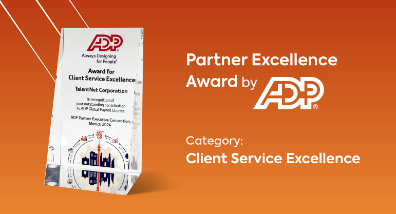 Partner Excellence Award by ADP